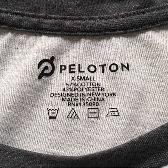 PELOTON Long Sleeve Baseball Tee NWT - Picture 7 of 15